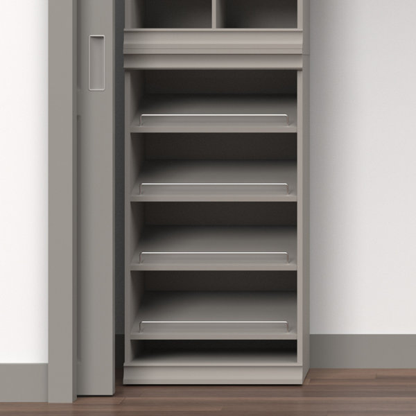 ClosetMaid Modular Storage 21.38" W Shoe Shelf Unit with 4 Shelves